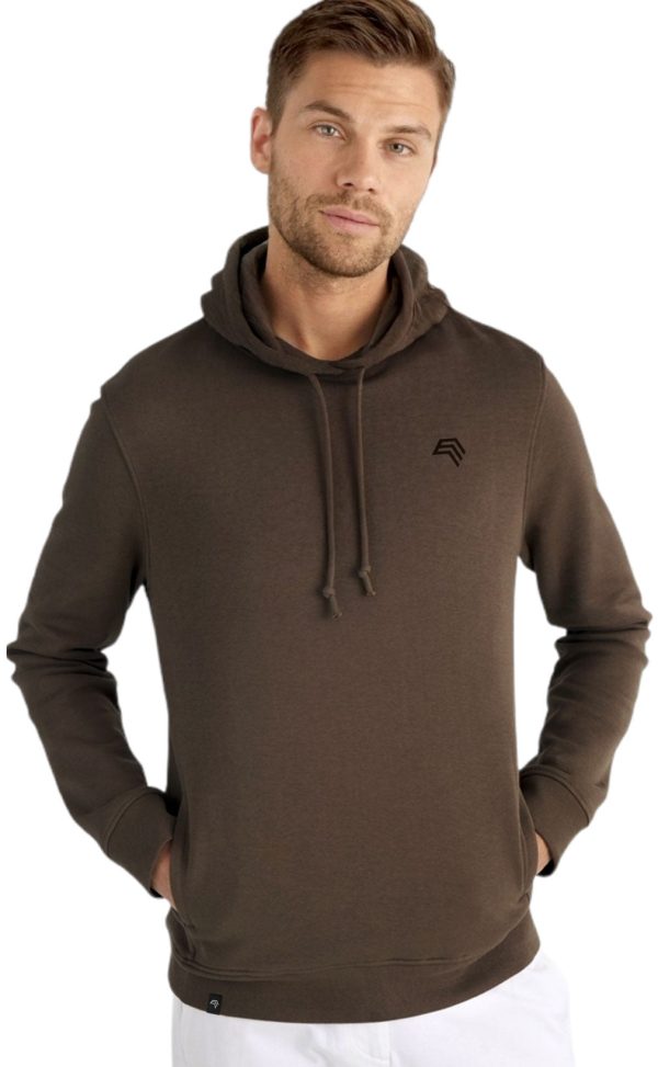 BAC U33B ― Weicher Herren Bio-Baumwolle Hoodie - Lemon Gelb Online – Bild 3