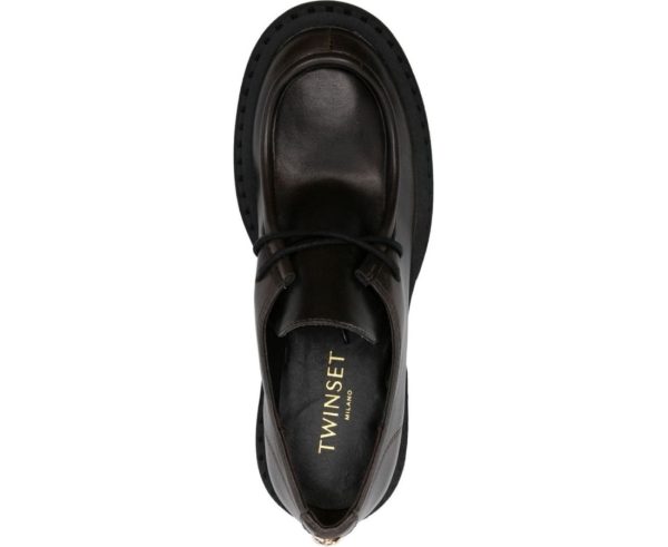 lace-ups with oval t loafers Im Angebot – Bild 4