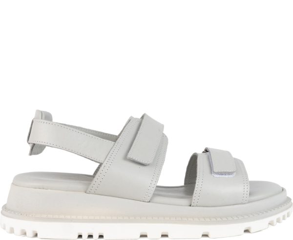 light grey casual open sandals Verkauf – Bild 2