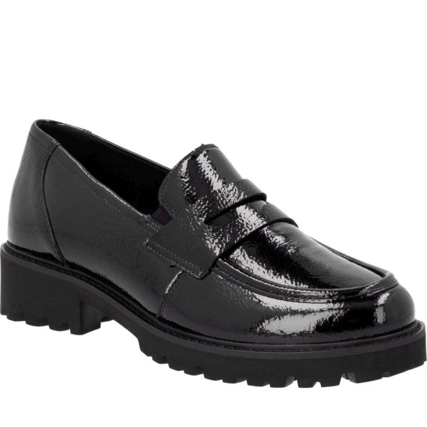 black elegant closed ladies shoes Mode