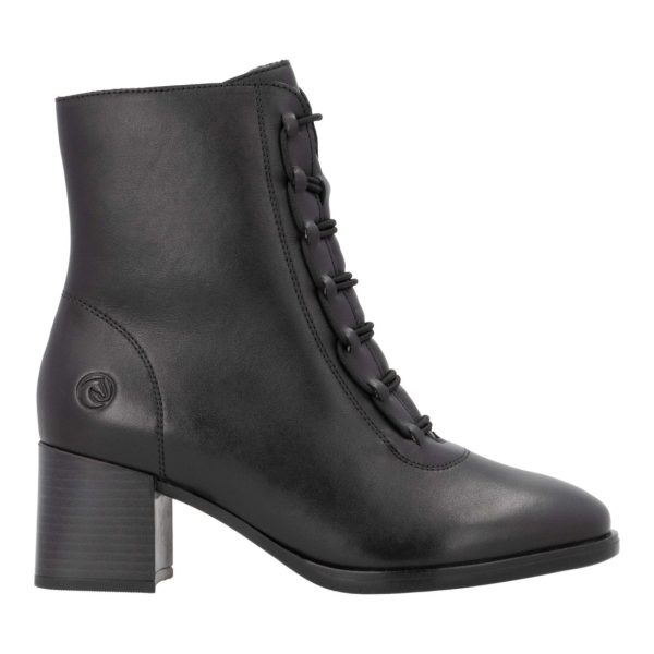 black elegant closed ladies mid height boots Schn?ppchen – Bild 4