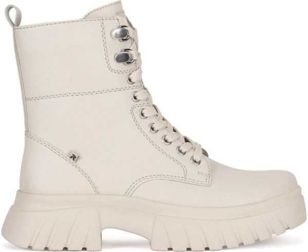 beige casual closed ladies mid height boots Jetzt online – Bild 2