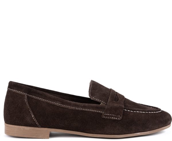 brown classic closed loafers Online-Verkauf