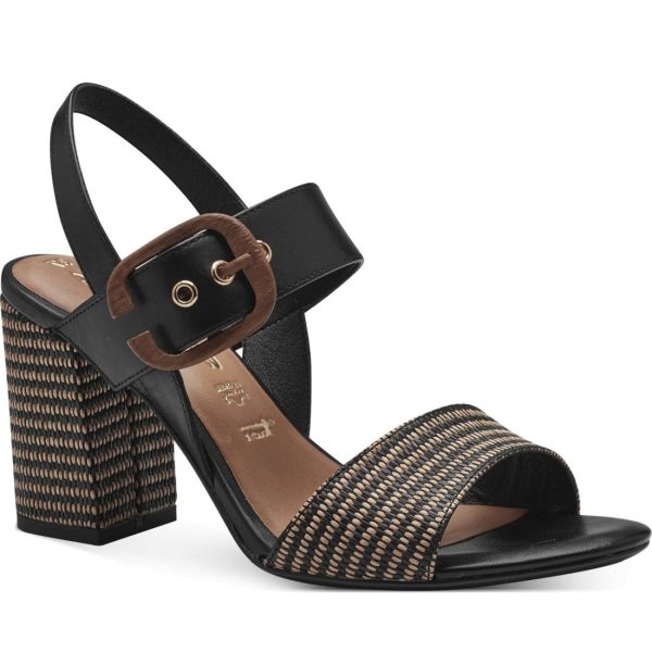 black comb casual open sandals Schn?ppchen