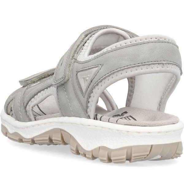 grey casual open sandals Schn?ppchen – Bild 3