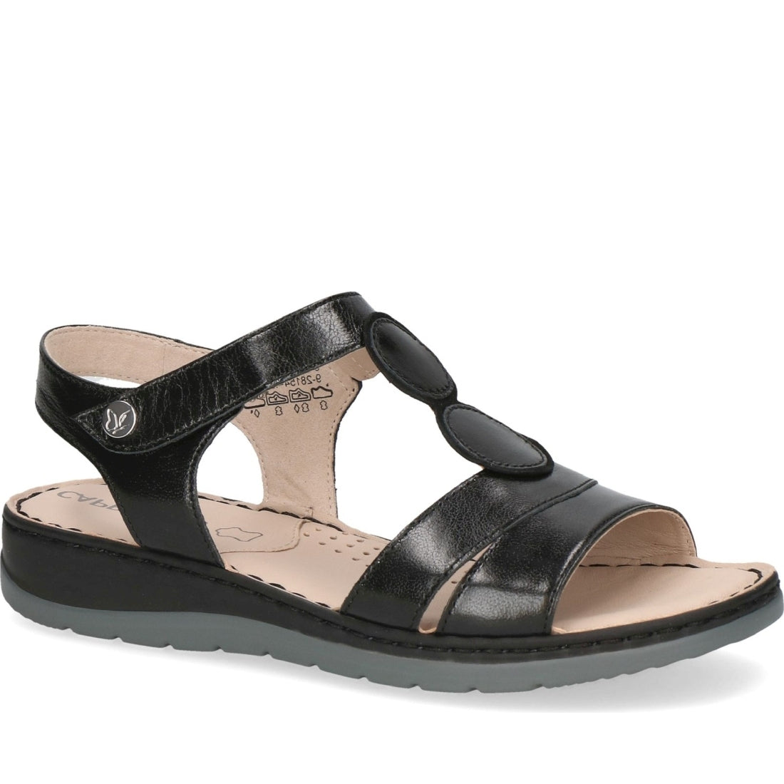black met comb casual open sandals Online-Schn?ppchen
