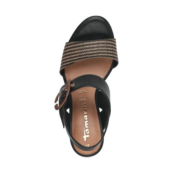 black comb casual open sandals Schn?ppchen – Bild 4