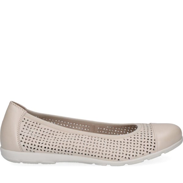 cream perlato casual closed ballerinas Online – Bild 2