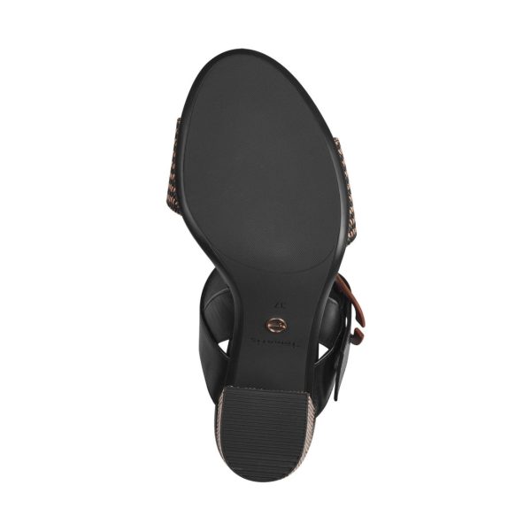 black comb casual open sandals Schn?ppchen – Bild 5
