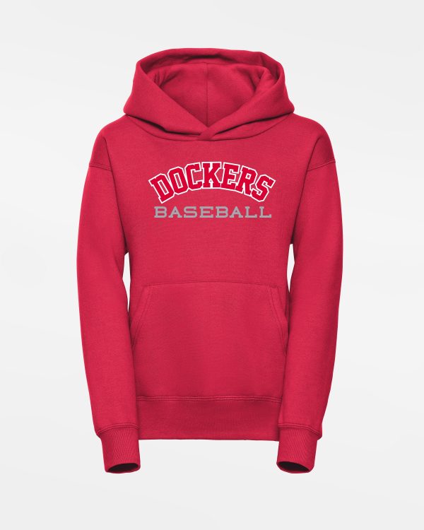 Russell Kids Basic Hoodie  Bremen Dockers , Dockers Baseball, rot Im Angebot