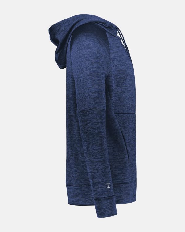 Holloway All-Pro Performance Fleece Hoodie  Kiel Seahawks , heather navy blau Online-Verkauf – Bild 2