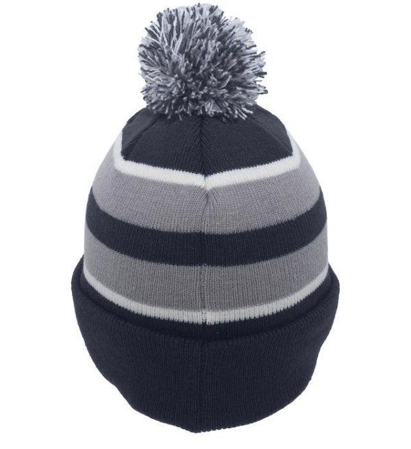 Pacific PomPom-Beanie  Kiel Seahawks , K,  navy blau-weiss-grau Verkauf – Bild 2