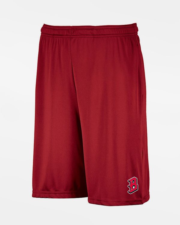 Russell Athletic Stretch-Performance Short mit Taschen  Bremen Dockers , B, rot Rabatt