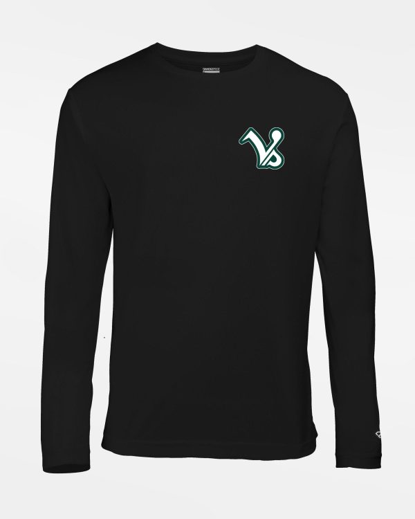Diamond Pride Basic Functional Longsleeve Shirt  Kufstein Vikings , VS, schwarz Mode