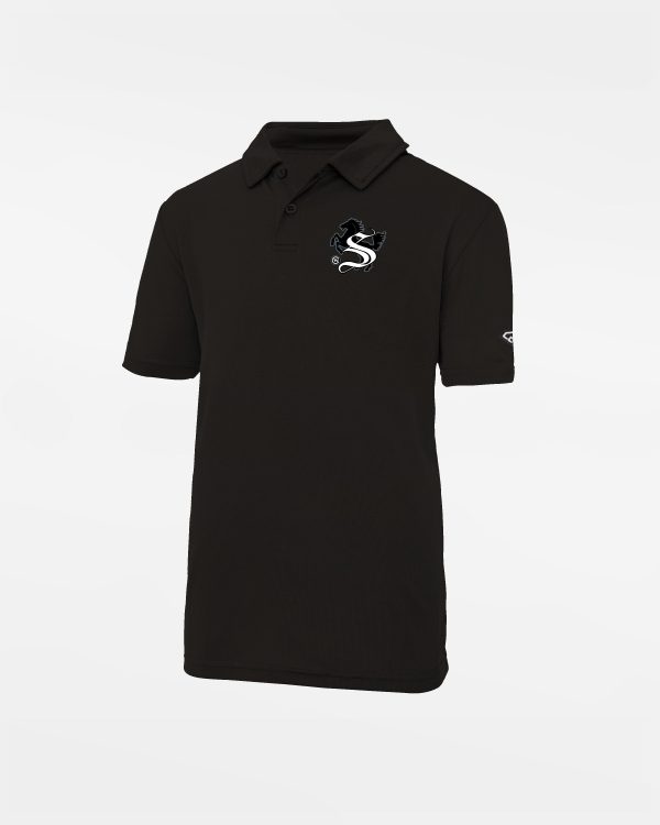 Diamond Pride Kids Basic Functional Polo-Shirt  Stuttgart Reds , schwarz Verkauf